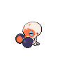Clobbopus animated sprite (Black White)
