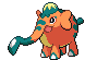 Cufant animated sprite (Black White)