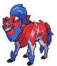 Zamazenta animated sprite (Black White)