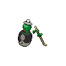 Sprite traseira de Poltchageist (Black White)