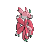 Sprite traseira de Lurantis (Black White)