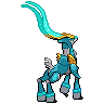 Sprite traseira de Iron Crown (Black White)