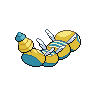 Sprite traseira de Dudunsparce (Black White)