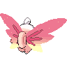 Sprite traseira de Clefable (Black White)