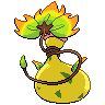 Sprite traseira de Victreebel (Black White)