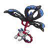 Sprite traseira de Floette (Black White)