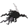 Sprite traseira de Darkrai (Black White)