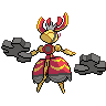 Sprite traseira de Magearna (Black White)