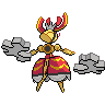 Sprite traseira de Magearna (Black White)