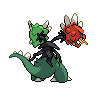 Sprite traseira de Scovillain (Black White)