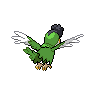 Sprite traseira de Squawkabilly (Black White)