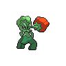 Sprite traseira de Scovillain (Black White)