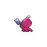 Sprite traseira de Tinkatink (Black White)