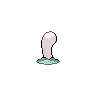 Sprite traseira de Wiglett (Black White)