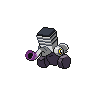 Sprite traseira de Varoom (Black White)