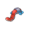 Sprite traseira de Orthworm (Black White)