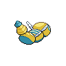 Sprite traseira de Dudunsparce (Black White)