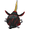 Sprite traseira de Kingambit (Black White)