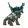 Sprite shiny traseira de Ting-Lu (Black White)