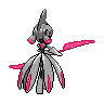 Sprite shiny traseira de Iron Valiant (Black White)