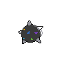 Sprite shiny traseira de Minior (Black White)