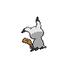 Sprite shiny traseira de Mimikyu (Black White)