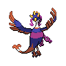Sprite shiny traseira de Fezandipiti (Black White)