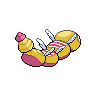 Sprite shiny traseira de Dudunsparce (Black White)