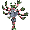Sprite shiny traseira de Barbaracle (Black White)