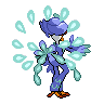 Sprite shiny traseira de Quaquaval (Black White)