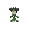 Sprite shiny traseira de Dolliv (Black White)