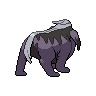 Sprite shiny traseira de Mabosstiff (Black White)