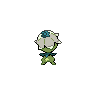 Sprite shiny traseira de Capsakid (Black White)
