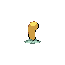 Sprite shiny traseira de Wiglett (Black White)