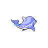 Sprite shiny traseira de Finizen (Black White)