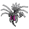 Sprite shiny traseira de Iron Jugulis (Black White)