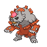 Sprite shiny de Ursaluna (Black White)