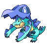 Sprite shiny de Feraligatr (Black White)