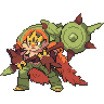 Sprite shiny de Chesnaught (Black White)