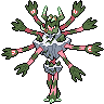Sprite shiny de Barbaracle (Black White)