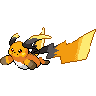 Sprite shiny de Raichu (Black White)