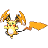 Sprite shiny de Raichu (Black White)