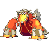 Sprite shiny de Heatran (Black White)