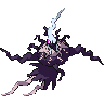 Sprite shiny de Darkrai (Black White)