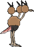 dodrio sprite 141
