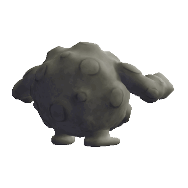 graveler sprite 128