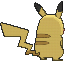 Pikachu Back