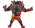 Incineroar Back
