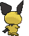 Pichu Shiny back