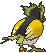 Spearow Shiny back